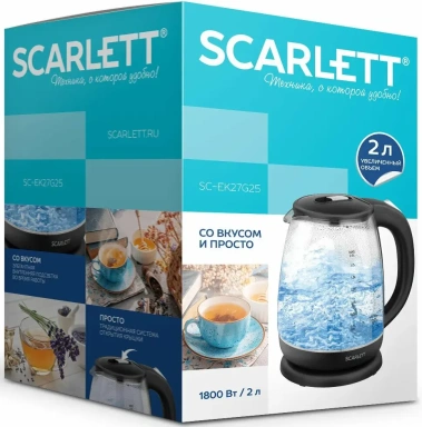 Чайник Scarlett SC-EK27G25 - фото в интернет-магазине Арктика