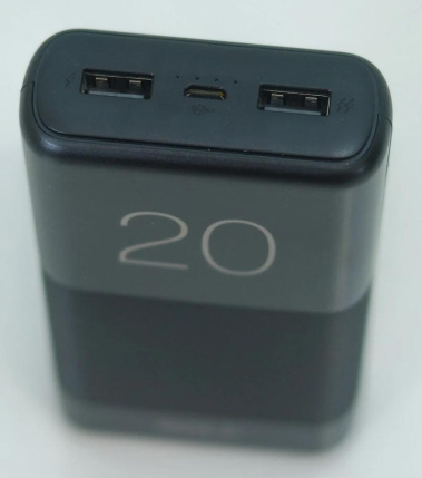 Портативный аккумулятор GOLF G81 20000mAh (черный) - фото в интернет-магазине Арктика