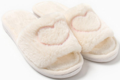 Тапочки женские с открытым носом #036 р.40-41, молочный 9689002 - Сима-ленд - каталог товаров магазина Арктика