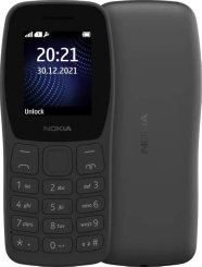 Мобильный телефон Nokia 105 (TA-1459) DS Black - каталог товаров магазина Арктика