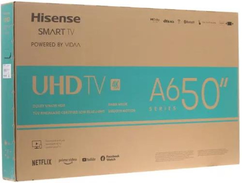 Телевизор Hisense 50A6BG UHD Smart TV RU - фото в интернет-магазине Арктика