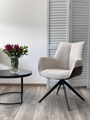 Стул PONTUS 360 град (KN01-05 / BZ1046-21 / BLACK) - М-Сити - фото в интернет-магазине Арктика