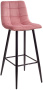 Стул барный LECCO UF910-07 (PINK/BLACK) - М-Сити