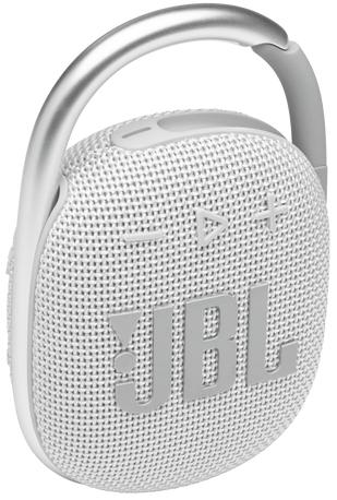 Портативная акустика JBL Clip 4 White (JBLCLIP4WHT) - фото в интернет-магазине Арктика