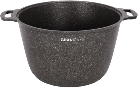 Кастрюля "Granit Ultra" кго102а 10 л - Кукмара - фото в интернет-магазине Арктика