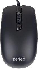Мышь Perfeo RAFT (PF_4897) (черная) - каталог товаров магазина Арктика