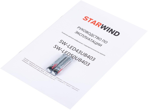 Телевизор Starwind SW-LED43UB403 UHD Smart TV (Салют) - фото в интернет-магазине Арктика