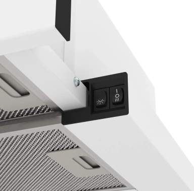 Вытяжка Elikor Slide 60П-430 белый/белый - фото в интернет-магазине Арктика