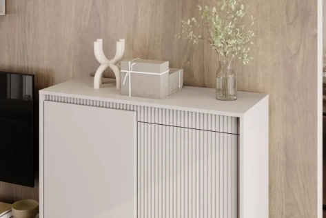 Гостиная "Свейн" (Кашемир серый) - Столлайн - фото в интернет-магазине Арктика