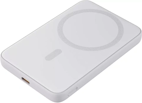 Аккумулятор внешний Aukey Magnetic 5000 White (APB-PB-MS03WH) - фото в интернет-магазине Арктика