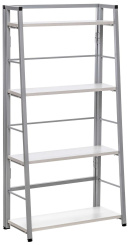 Стеллаж раскладной Leset Пако 1200 трапеция (серый/бетон пайн светлый) - Импэкс - каталог товаров магазина Арктика