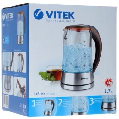 Чайник Vitek VT-7005 - фото в интернет-магазине Арктика