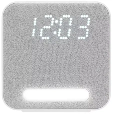 Радиочасы Harper HCLK-2060 white/gray - каталог товаров магазина Арктика