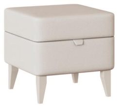 Спальня "Орландо" (ОР-910.01) пуф (Ярко-серый) - Ангстрем - каталог товаров магазина Арктика