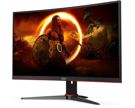 Монитор 23.6" AOC C24G2AE-BK  - фото в интернет-магазине Арктика