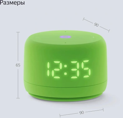 Умная колонка Яндекс Станция Лайт 2 YNDX-00026GRN Зеленая - фото в интернет-магазине Арктика
