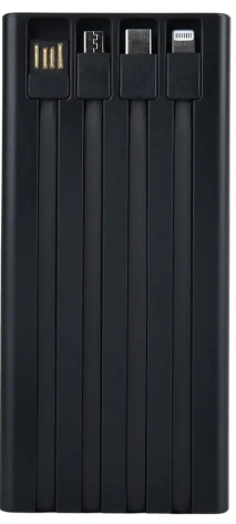 Аккумулятор внешний Perfeo Powerbank Universal 20000 mAh Черный (PF_E1633) - фото в интернет-магазине Арктика