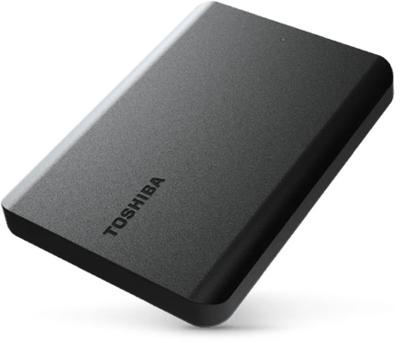 Жесткий диск в корпусе 2,5" Toshiba 1TB (DTB510) Canvio Basics (черный) - фото в интернет-магазине Арктика