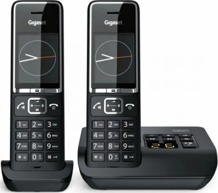 Телефон Gigaset Comfort 550A Duo Black - фото в интернет-магазине Арктика