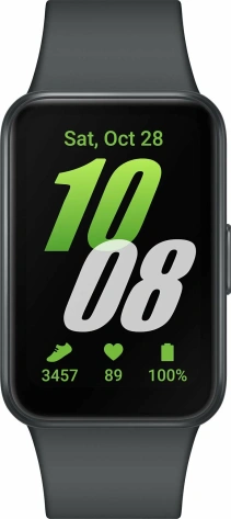 Фитнес-браслет Samsung Galaxy Fit3 Graphite/Графит (SM-R390) - фото в интернет-магазине Арктика