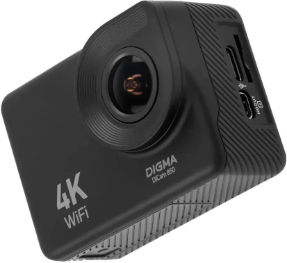 Экшн-камера Digma DiCam 850 Черная DC850 - фото в интернет-магазине Арктика