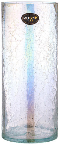 Ваза "Cracle white" 380-628 35 см - Арти М - фото в интернет-магазине Арктика