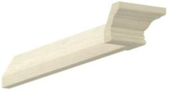 Спальня "Кантри" (КА-013.03) комплект карнизов (Валенсия) - Ангстрем - каталог товаров магазина Арктика