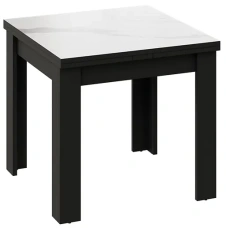 Стол обеденный "Хьюстон" Т1 (Черный/Белый мрамор) - Три Я - каталог товаров магазина Арктика