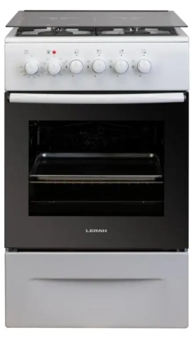 Плита комбинированная LERAN GEC 3311 W - фото в интернет-магазине Арктика