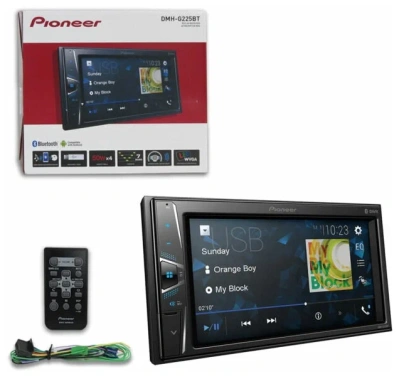 Автомагнитола Pioneer DMH-G225BT 2DIN - фото в интернет-магазине Арктика