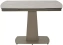 Стол обеденный BALDE 140 (MATT LATTE STONE SOLID CERAMIC/TAUPE) - М-Сити - фото в интернет-магазине Арктика
