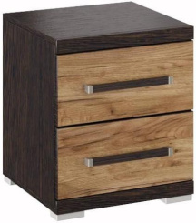 Спальня "Скарлет-2" тумба прикроватная (крафт табачный) - Евромебель - каталог товаров магазина Арктика