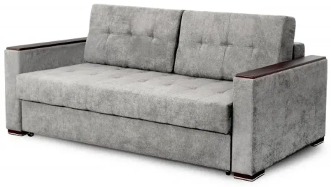 Диван "Монако-7" (торонто серый/кофе струк.мат) - Мебельград - фото в интернет-магазине Арктика