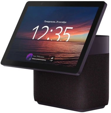 Умная колонка Яндекс Станция Дуо Макс Zigbee YNDX-00055RED Красная - фото в интернет-магазине Арктика