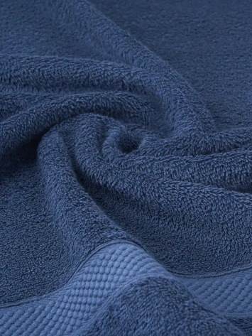 Полотенце Arya Однотонное 70X140 Miranda Soft Темно-Синий - Ария - фото в интернет-магазине Арктика