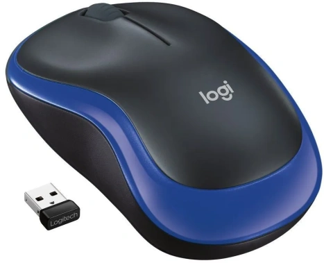 Мышь Logitech M185 (синяя) (910-002632) - фото в интернет-магазине Арктика