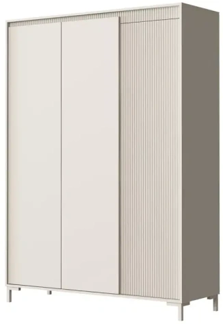 Спальня "Свейн" 479.07 шкаф 3 дв. (Кашемир серый) - Столлайн - фото в интернет-магазине Арктика