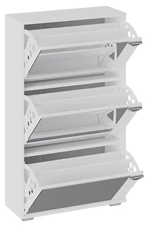 Тумба для обуви Тип 8 (Белый Ясень) - Три Я - фото в интернет-магазине Арктика