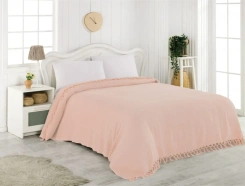 Покрывало EFOR пике 220X240 персик SOMON S5123/04 - Эфор - каталог товаров магазина Арктика