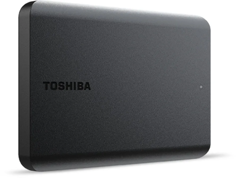 Жесткий диск в корпусе 2,5" Toshiba 1TB (DTB510) Canvio Basics (черный) - фото в интернет-магазине Арктика