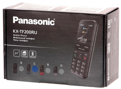 Мобильный телефон Panasonic KX-TF200 Blue - фото в интернет-магазине Арктика