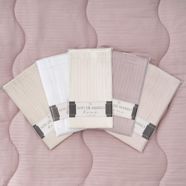 Наволочка «Тиффани» 50х70 см цвет серо-голубой 10259234 - Сима-ленд - фото в интернет-магазине Арктика