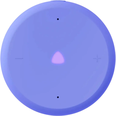 Умная колонка Яндекс Станция Лайт 2 YNDX-00028VIO Фиолетовая без часов - фото в интернет-магазине Арктика