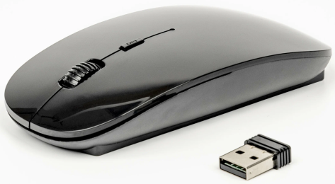 Мышь беспроводная NO NAME-2 (PF_B4901) (черная) - фото в интернет-магазине Арктика