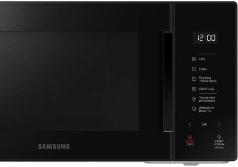 Микроволновая печь Samsung MG23T5018AK/BW - фото в интернет-магазине Арктика