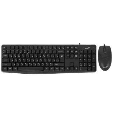 Набор клавиатура + мышь Genius SMART KM-170 (черная) USB - фото в интернет-магазине Арктика
