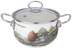 Кастрюля эмалированная 943-066 2,0 л - Арти М - каталог товаров магазина Арктика