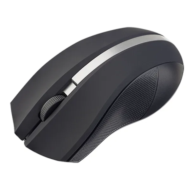 Мышь беспроводная Perfeo VERTEX (PF-A4497) (черно/серебристая) - фото в интернет-магазине Арктика