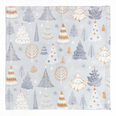 Набор салфеток с декорат. кольцами "Let it snow" 40х40 см - 2 шт 7091214 - Сима-ленд - фото в интернет-магазине Арктика