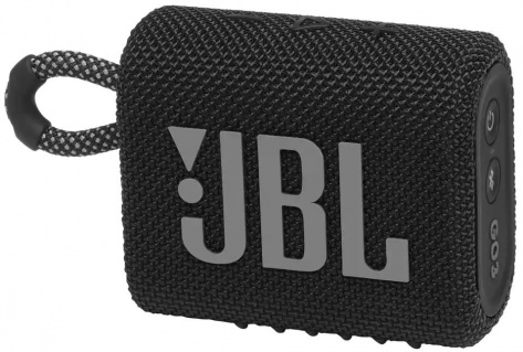 Портативная акустика JBL Go 3 Black (JBLGO3BLK) - фото в интернет-магазине Арктика